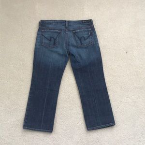 Citizens of humanity cropped jeans